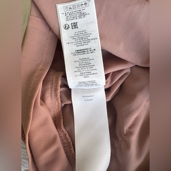 Maje Rosina Lamé Ruched Dress Barbie Wedding Events Size 34 NWT - Picture 15 of 15